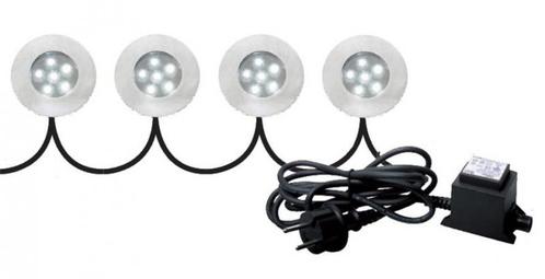 LED Set 4 spots (Tuinverlichting, Vijver toebehoren), Jardin & Terrasse, Étangs, Envoi