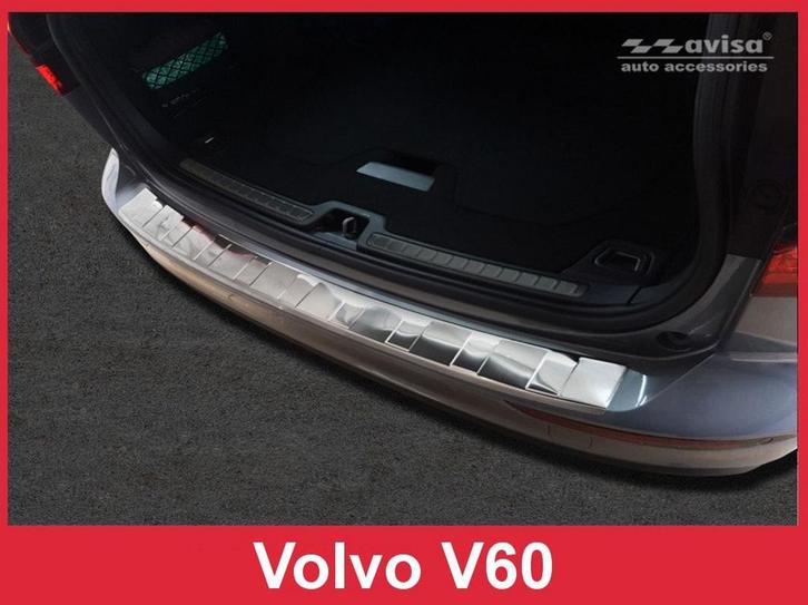 Avisa Achterbumperbeschermer | Volvo V60 18- 5-d / V60 Cross, Autos : Pièces & Accessoires, Carrosserie & Tôlerie, Envoi
