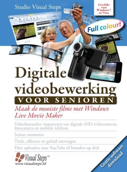 Digitale videobewerking voor senioren 9789059050976, Boeken, Informatica en Computer, Zo goed als nieuw, Verzenden