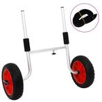 vidaXL Kajaktrolley 90 kg aluminium, Watersport en Boten, Verzenden, Nieuw