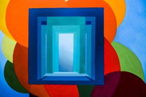 Claeyssens Roger - Door to Heaven, Antiek en Kunst, Kunst | Schilderijen | Modern