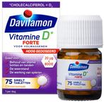 Davitamon Vitamine D3 Forte 75 smelttabletten, Handtassen en Accessoires, Uiterlijk | Lichaamsverzorging, Nieuw, Verzenden