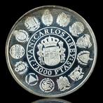 Spanje. Silver Proof, 2000 Pesetas (Columnario) 1991 (Zonder, Postzegels en Munten