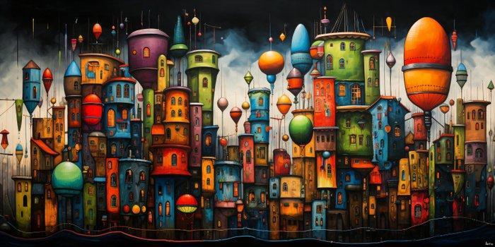 Felix van Horst - Ballooned Dreams (XXL), Antiek en Kunst, Kunst | Designobjecten