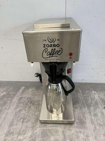 Machine à café Zorro en acier inoxydable Machine à café 230V, Verzenden
