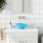 vidaXL Lavabo de salle de bain Céramique Vert Rond, Bricolage & Construction, Sanitaire, Neuf, Verzenden