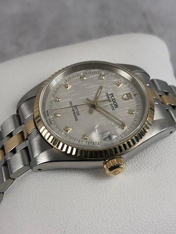 Tudor - Prince Date Automatic Diamond Dial - 72033 - Unisex