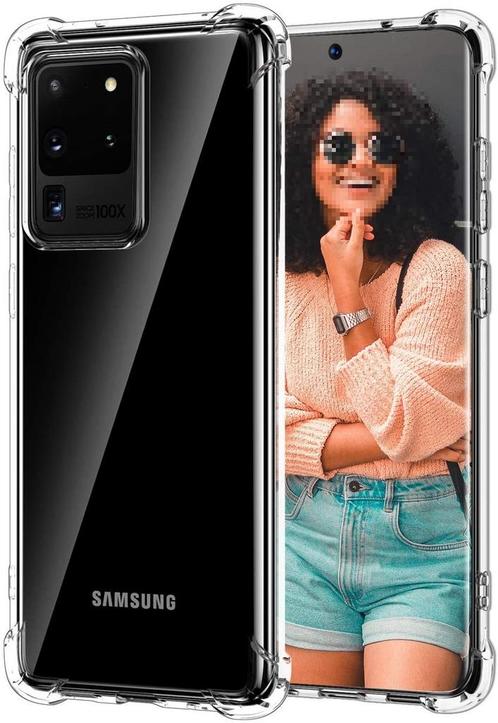 DrPhone Samsung S20 ULTRA TPU Hoesje - Siliconen Bumper Case, Télécoms, Téléphonie mobile | Housses, Coques & Façades | Samsung