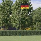vidaXL Vlag met vlaggenmast Duitsland 6,23 m aluminium, Diversen, Verzenden, Nieuw