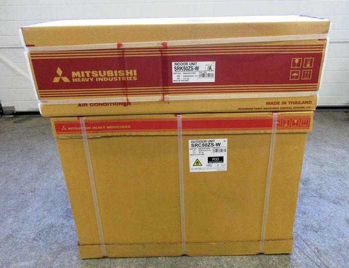 Mitsubishi NIEUW Airco SRK / SRC 50 ZS-W 5.0KW / Heavy, Elektronische apparatuur, Airco's