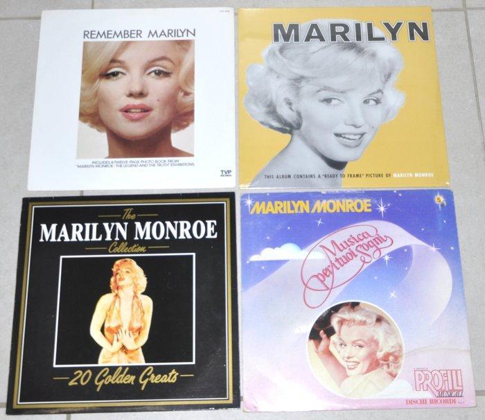 Marilyn Monroe - 10 x Albums - Diverse titels - LP - 1963, Cd's en Dvd's, Vinyl Singles