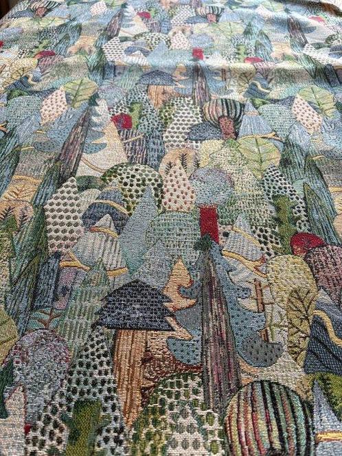 Tafeltapijt Gobelin Exclusief en Uniek Ontwerp Bos met, Antiek en Kunst, Antiek | Tapijten, Tafelkleden en Textiel