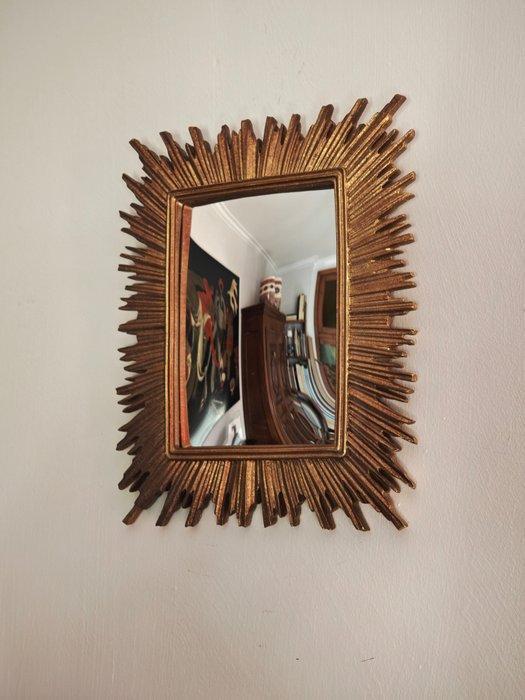 Miroir mural- Œil de sorcière / Majordome - Verre, Résine -, Antiquités & Art, Curiosités & Brocante