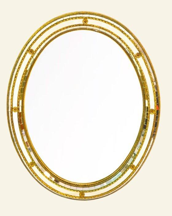 Spiegel - Kristal - Venetiaanse stijl, Antiek en Kunst, Kunst | Designobjecten