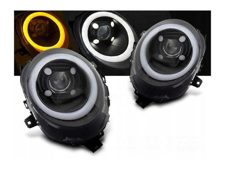 Tube Light koplampen Black geschikt voor Mini F55 F56 F57, Auto-onderdelen, Verlichting, Nieuw, Mini, Verzenden