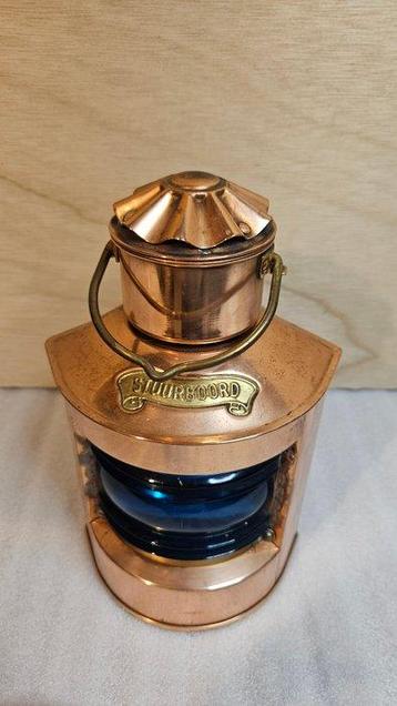 Objets maritimes - Bronze peint à froid- Huile maritime beschikbaar voor biedingen