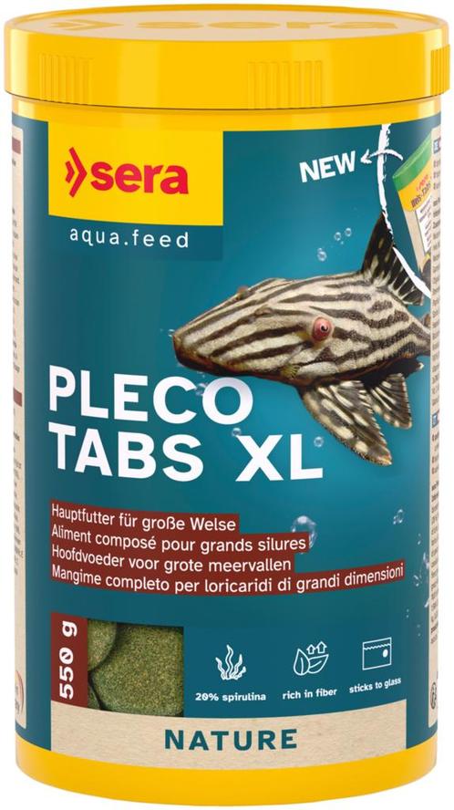 Sera Pleco tabs XXL (Bodemvissen, Aquariumvis voeding), Dieren en Toebehoren, Vissen | Aquaria en Toebehoren, Overige typen, Nieuw