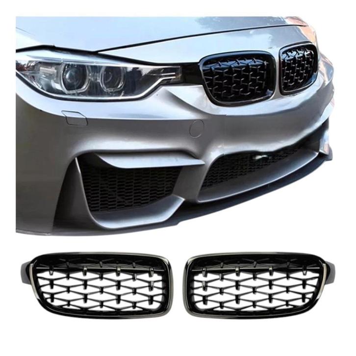 Grill geschikt voor BMW 3 serie f30-f31 Diamond Grill, Auto-onderdelen, Overige Auto-onderdelen, Nieuw, BMW, Ophalen of Verzenden