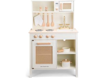Woet® Houten Speelgoedkeuken - Speelkeukentje met Rotan, Verzenden