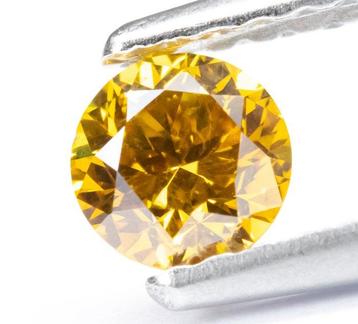 Zonder Minimumprijs - 1 pcs Diamant (Natuurlijk gekleurd) -