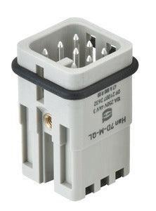 Han 7D-M Verrouillage Rapide Insert Mâle 10A 1.5mm² -, Bricolage & Construction, Électricité & Câbles, Envoi