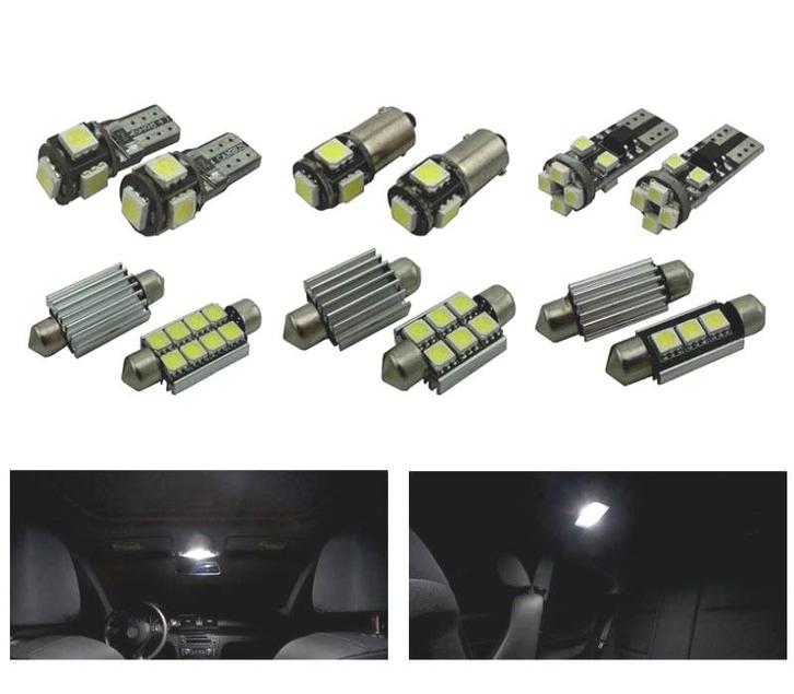 Kit 8 Ampoules Led Intérieur Pour Bmw Série 1 F20 F21 Berlin, Auto-onderdelen, Verlichting, Verzenden