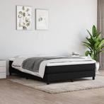 vidaXL Pocketveringmatras 140x190x20 cm stof zwart, Huis en Inrichting, Slaapkamer | Matrassen en Bedbodems, Verzenden, Nieuw
