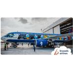 Schtroumpfs Brussels Airlines, Peyo - Speelgoed vliegtuig, Antiek en Kunst