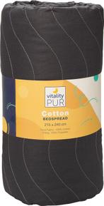 2dekans | Vitality Pur - Luxe Katoenen Bedsprei - 2 persoons, Ophalen of Verzenden