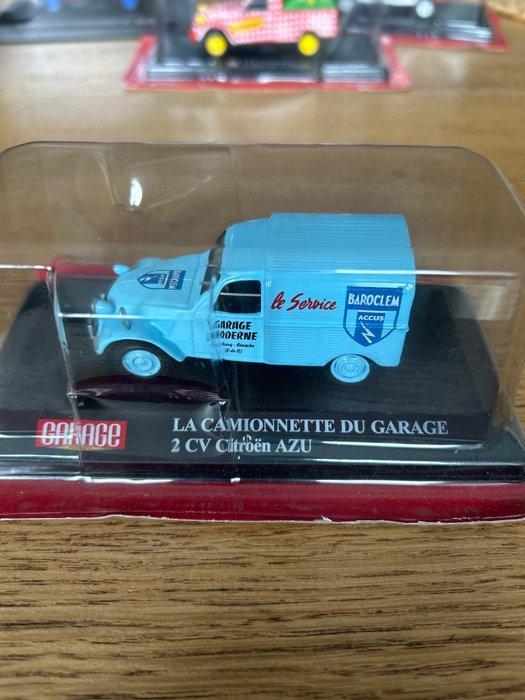 Hachette 1:43 - Modelauto (6) - 2 CV Citroën, Hobby en Vrije tijd, Modelauto's | 1:5 tot 1:12