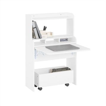 Tweedekans | SoBuy Opklapbaar Bureau FWT105-W - 64 x 62 x 98 beschikbaar voor biedingen