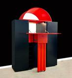 Lübke Interlübke - Peter Maly - Kabinet - Postmodern Rood,, Antiek en Kunst