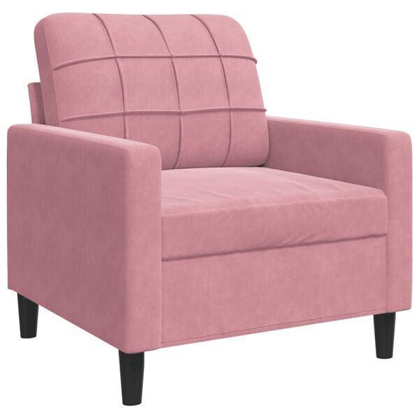 60cm Fauteuil Roze | OP = OP Retour Deal!, Huis en Inrichting, Fauteuils, 75 tot 100 cm, 75 tot 100 cm, Nieuw, Verzenden