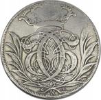 Denemarken. Christian V. 4 Mark Dansk - 1 Krone 1693 /, Gestempeld