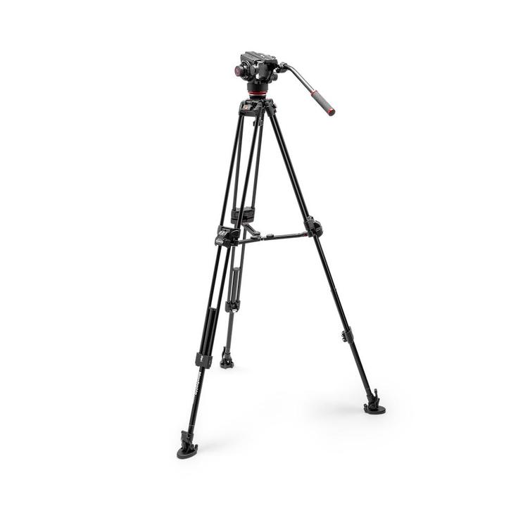 Manfrotto MVK504XTWINFA 504X Video Head + aluminium Fast, Audio, Tv en Foto, Fotografie | Statieven en Balhoofden, Zo goed als nieuw