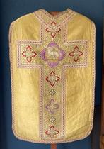 Objets religieux et spirituels - Soie, broderie, ruban -, Antiek en Kunst