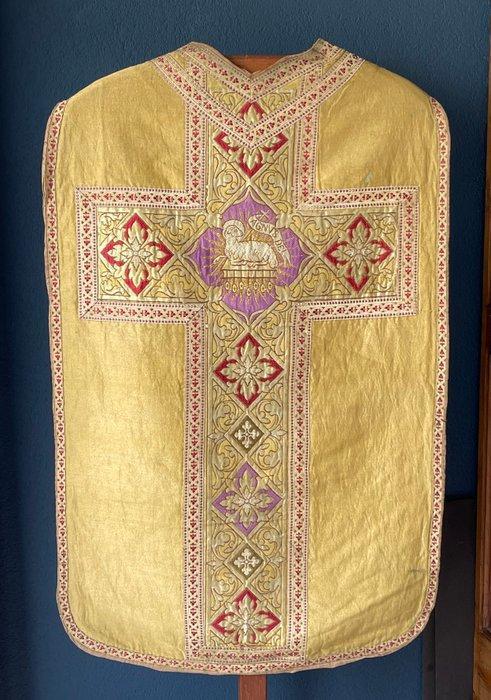 Objets religieux et spirituels - Soie, broderie, ruban -, Antiek en Kunst, Kunst | Niet-Westerse kunst
