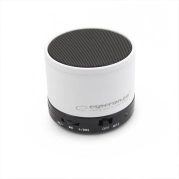 Esperanza EP115W Bluetooth Speaker RITMO Wit beschikbaar voor biedingen