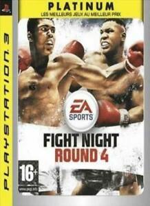 Fight Night Round 4 - Platinum PLAY STATION 3, Games en Spelcomputers, Games | Sony PlayStation 3, Gebruikt, Verzenden