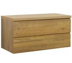 Wastafelkast Angela 100 x 48 cm Eiken Wastafelmeubel, Huis en Inrichting, Verzenden, Nieuw
