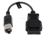 Jaltest Hatz 4 Pins OBD - 16 Pins OBD2 Verloopkabel Hef- en, Verzenden, Nieuw