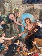 European school (XIX), After Rubens - The Apotheosis of, Antiek en Kunst