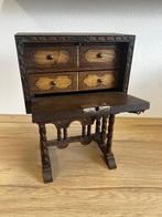 Kist - Hout - Miniatuur bargueño, Antiek en Kunst