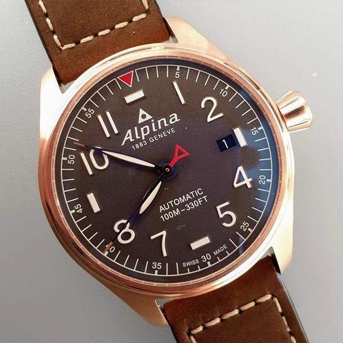 Alpina - Startimer Pilot - AL-525G3S4 - Homme - 2020 et, Handtassen en Accessoires, Horloges | Heren