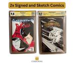 2x Signed and Sketched Comics - Signed & Sketched by Chris, Livres