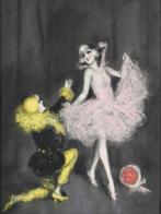 Marcel Bloch - Dansende ballerina, Antiquités & Art, Art | Peinture | Moderne
