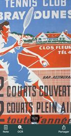 Partial: Guion - Tennis Club Bray Dunes - Années 1950