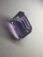 Natural Octagon purple amethyst, 13.80 ct,seller certified, Bijoux, Sacs & Beauté, Pierres précieuses, Verzenden