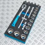 Datona 21-delige dopsleutelset 1/2 opname in Plus, Doe-het-zelf en Bouw, Gereedschap | Handgereedschap, Ophalen of Verzenden, Nieuw