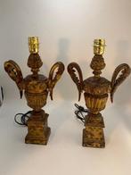 Tafellamp - Hout - Paar ankers - H : 43 cm